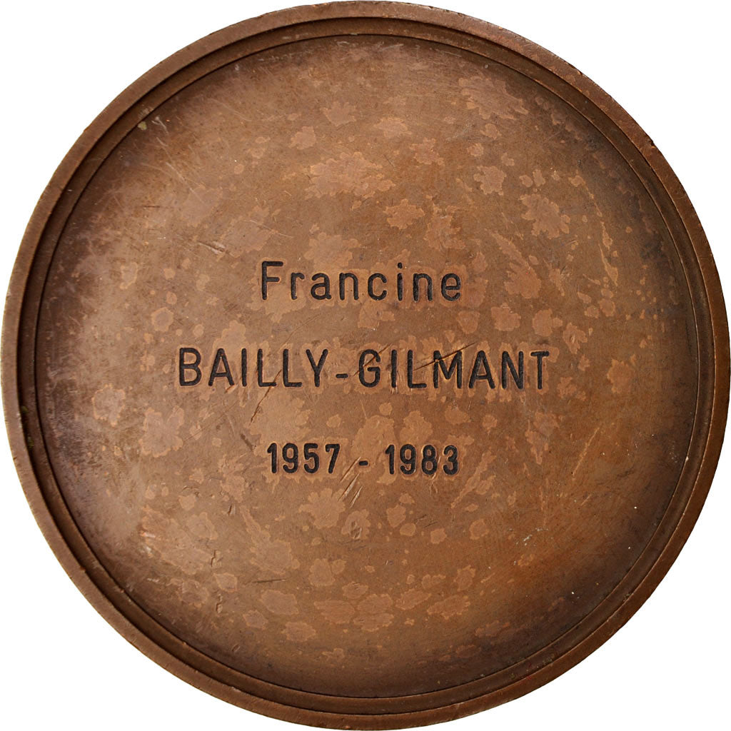 France, Medal, Ville de Tourcoing, Politics, Society, War, 1983, AU(50-53)