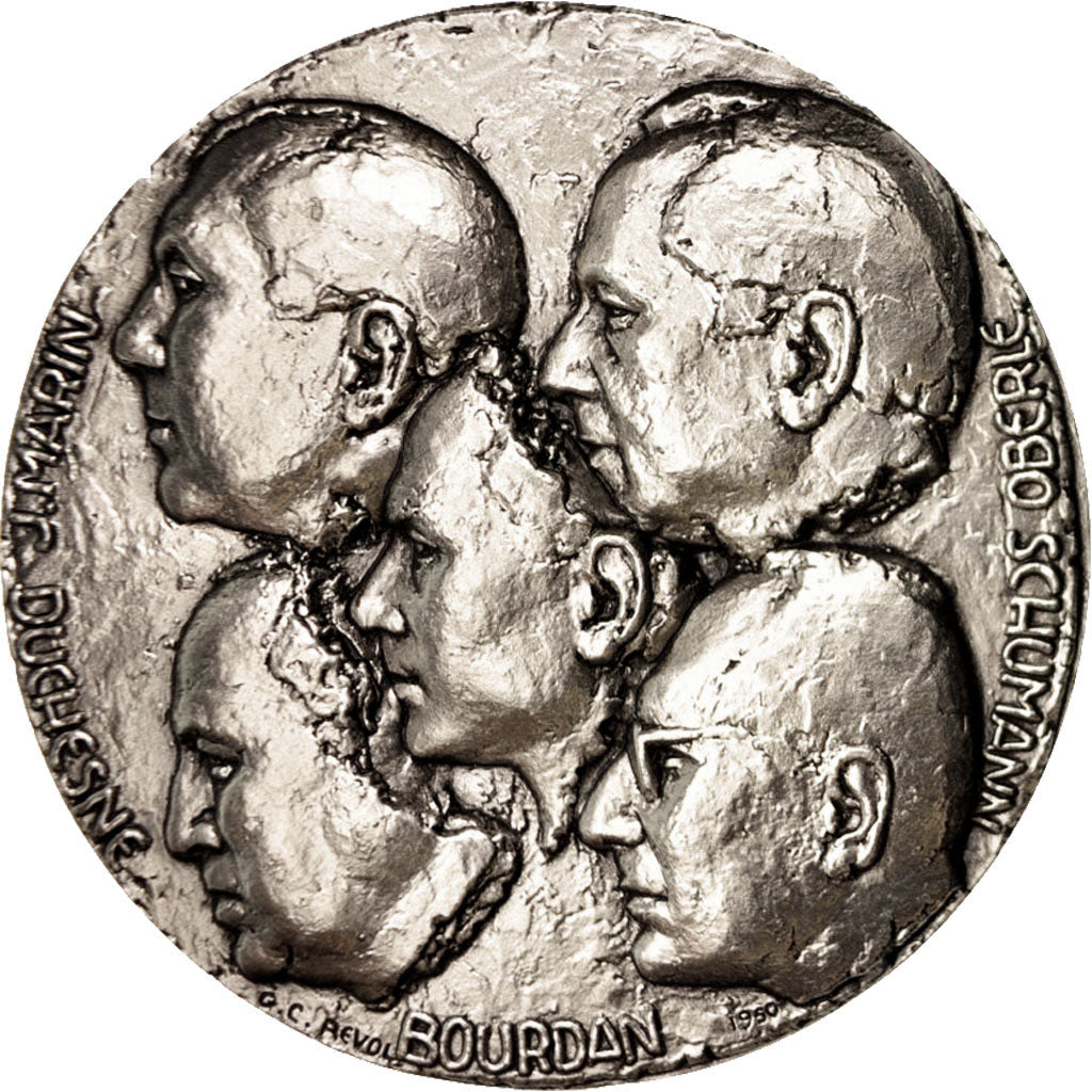 France, Medal, Collection Seconde Guerre Mondiale, History, AU(55-58), Silvered