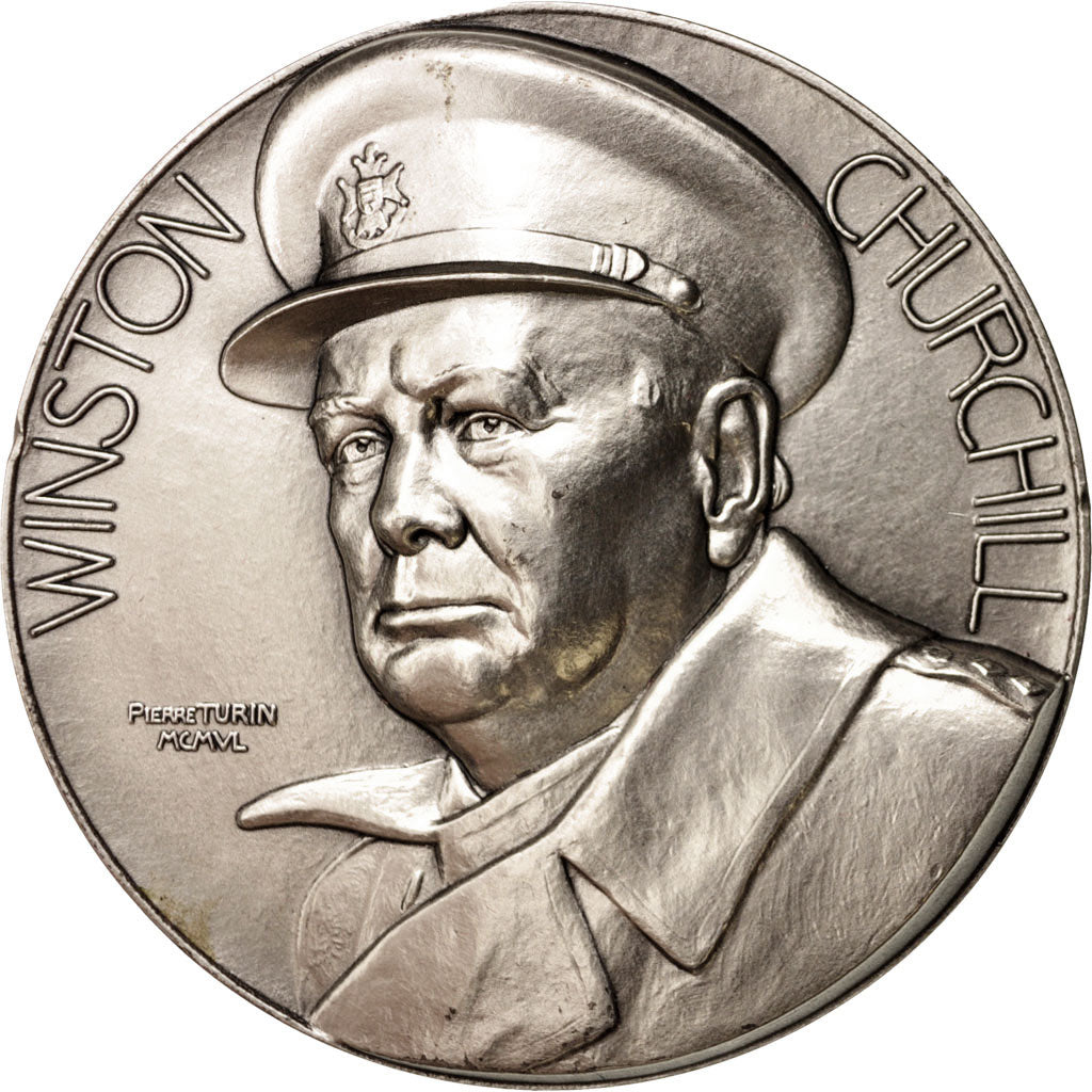 France, Medal, Collection Seconde Guerre Mondiale, Winston Churchill, History