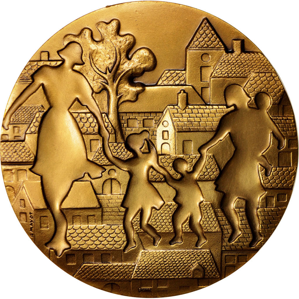 France, Medal, VIllages d'enfants SOS de France, Politics, Society, War, 1996