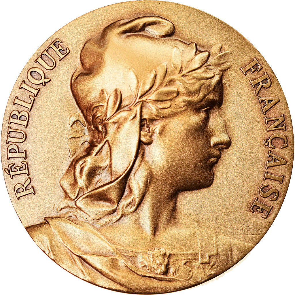 France, Medal, Marianne, République Française, MS(64), Bronze
