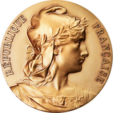 France, Medal, Marianne, République Française, MS(64), Bronze