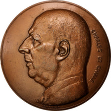 Francia, Medal, Charles De Gaulle, Colombey les Deux Églises, History, 1983