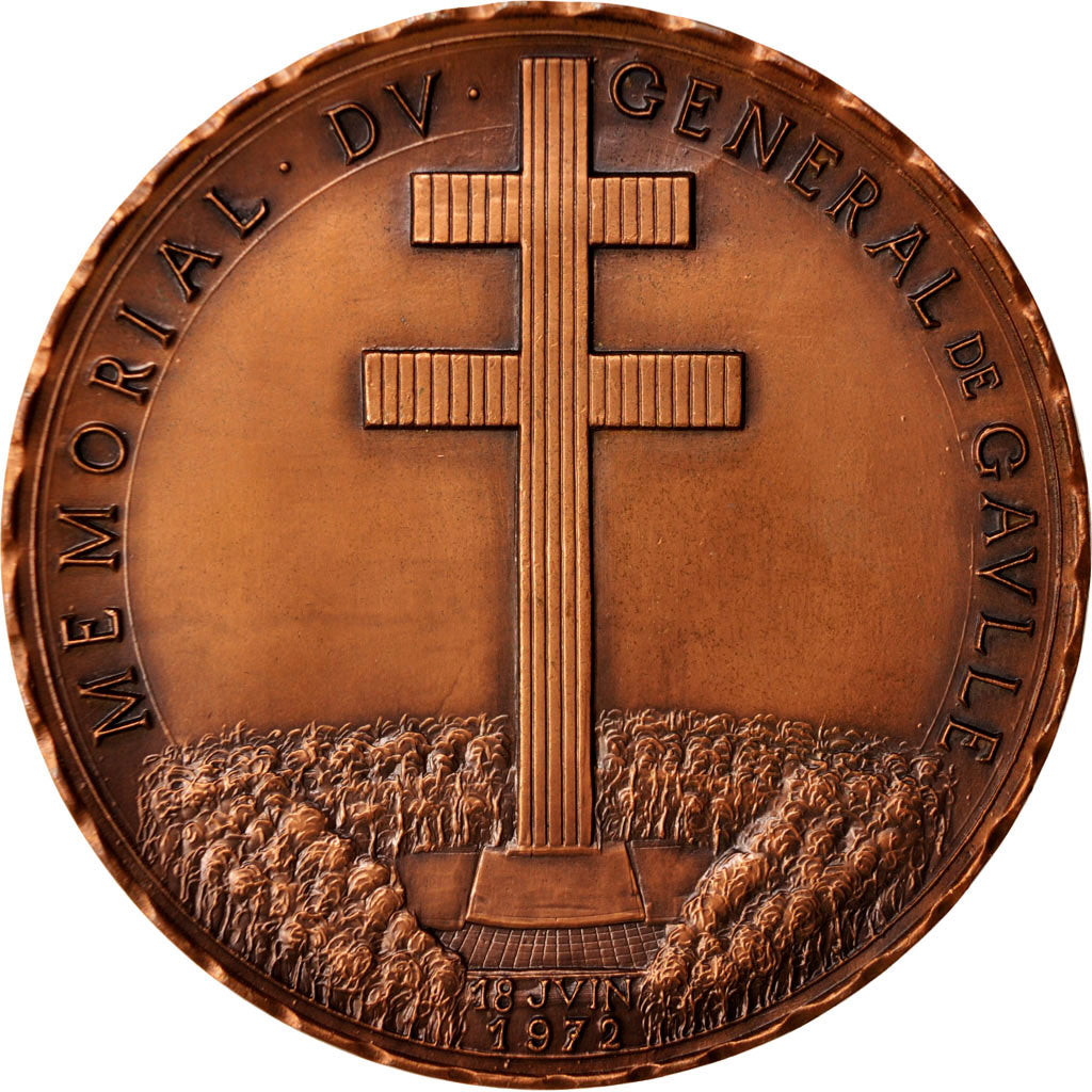 France, Medal, Mémorial du Général de Gaulle, French Fifth Republic, History