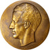 Belgium, Medal, Baudouin roi des Belges, History, AU(50-53), Bronze