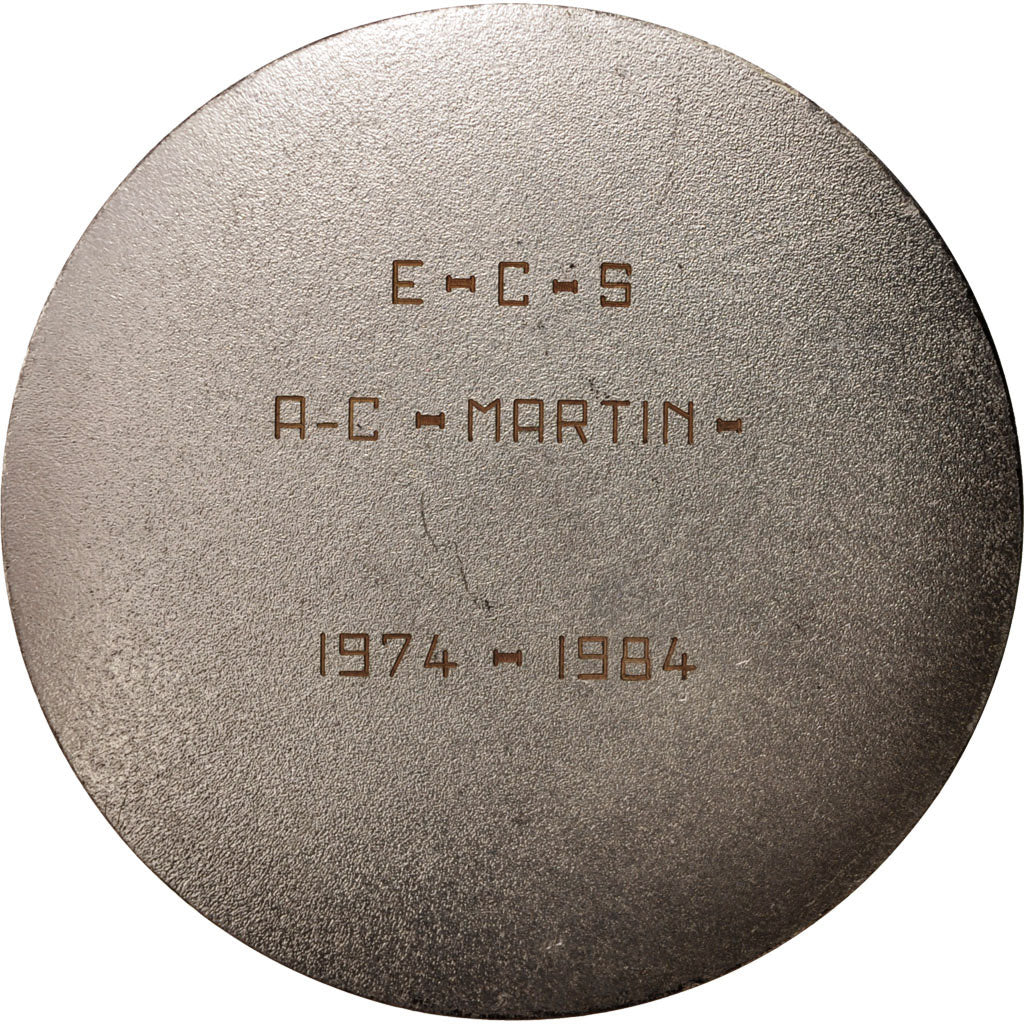 France, Medal, 3e Régiment de Cuirassiers, History, 1984, AU(55-58), Silvered