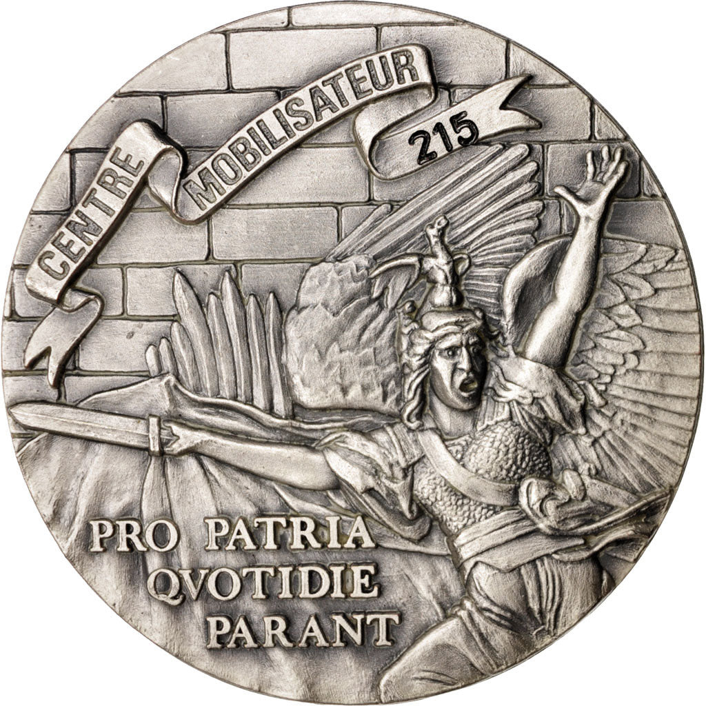 France, Medal, Centre mobilisateur 215, Politics, Society, War, AU(55-58)