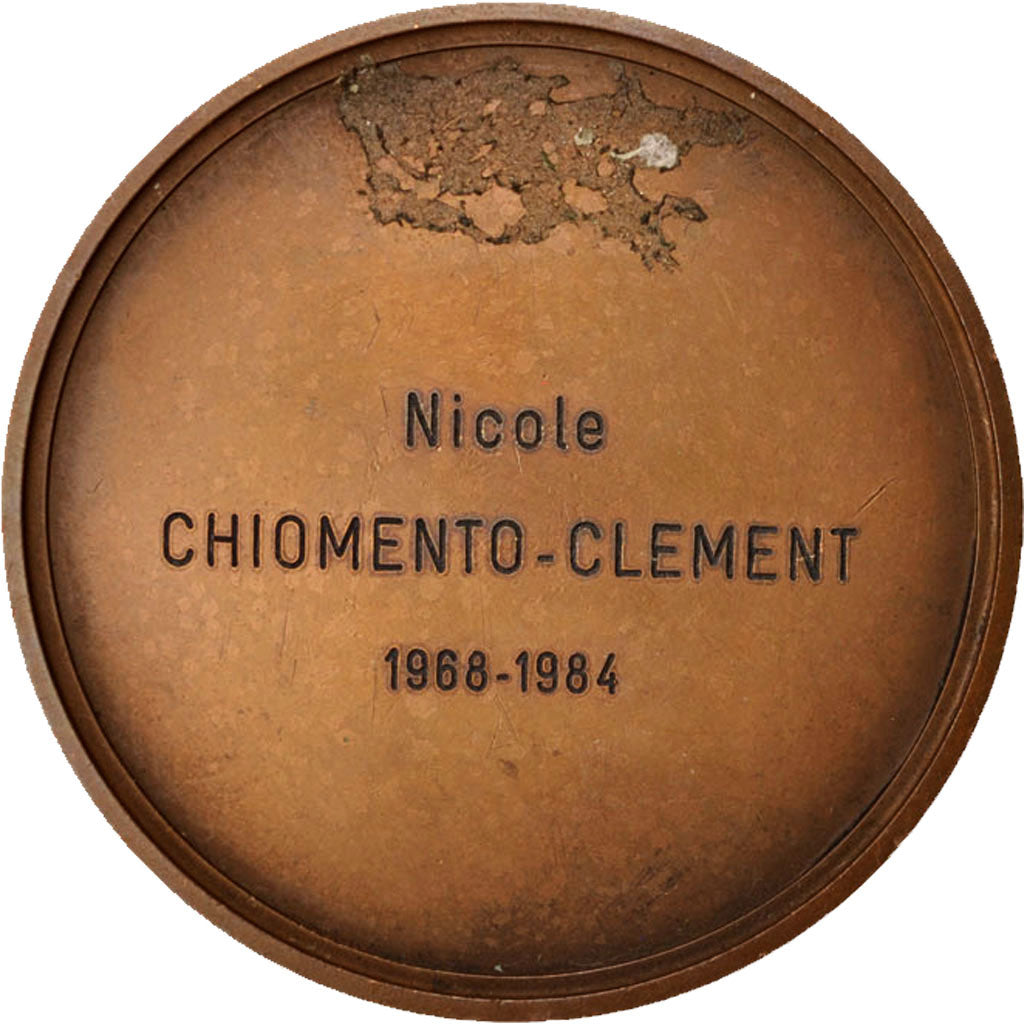 Francia, Medal, Ville de Tourcoing, Politics, Society, War, 1984, BB, Bronzo