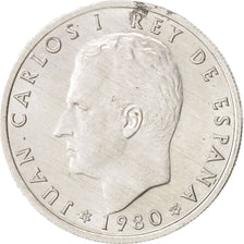 Spain, Juan Carlos I, 50 Centimos, 1980, MS(65-70), Aluminum, KM:815