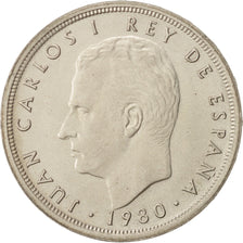 Spain, Juan Carlos I, 50 Pesetas, 1980, MS(65-70), Copper-nickel, KM:819