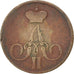 RUSSIA, Kopek, 1855, Ekaterinbourg, KM #3.1, VF(30-35), Copper, 4.88