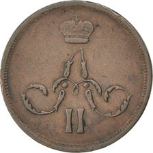 Russia, Alexander II, Kopek, 1865, Ekaterinbourg, BB, Rame, KM:3.3