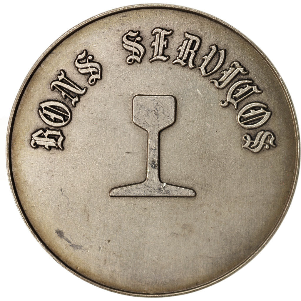Spain, Medal, CP, 40 anos, Railway, AU(55-58), Silvered bronze