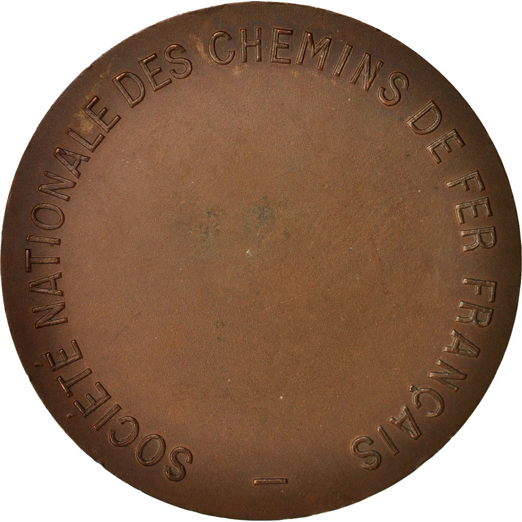 France, Medal, Société Nationale des Chemins de Fer Français, Railway