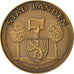 Belgium, Medal, Stad Landen, Railway, 1988, AU(55-58), Bronze
