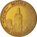 Belgium, Medal, Mons, 100 couronnes 125 ans chemin de fer du centre, Railway