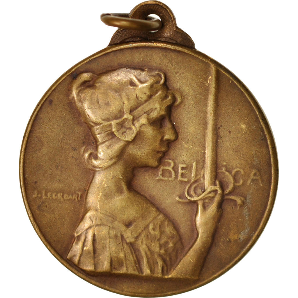 Belgium, Medal, Belga, Railway, AU(55-58), Bronze