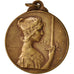 Belgium, Medal, Belga, Railway, AU(55-58), Bronze