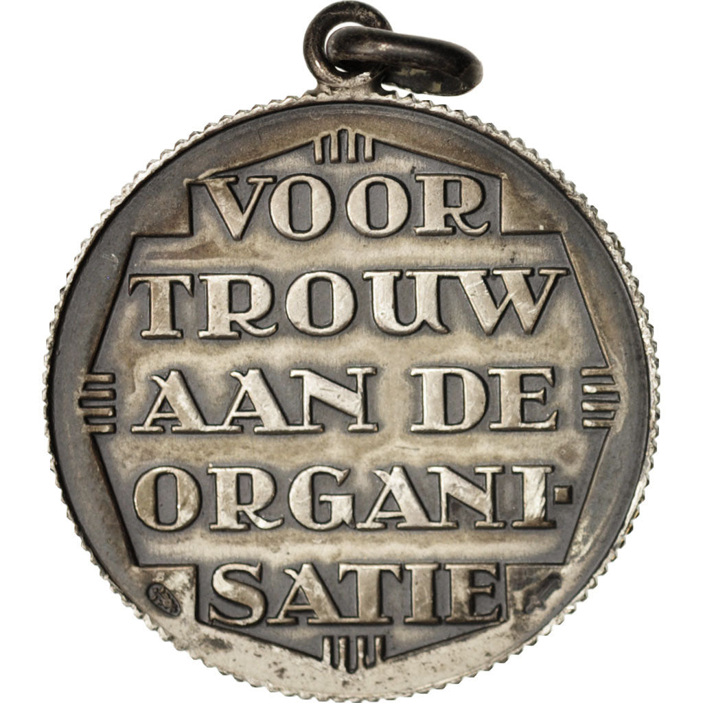 Belgique, Medal, Voor trouw aan de organt satie, Railway, TTB+, Argent