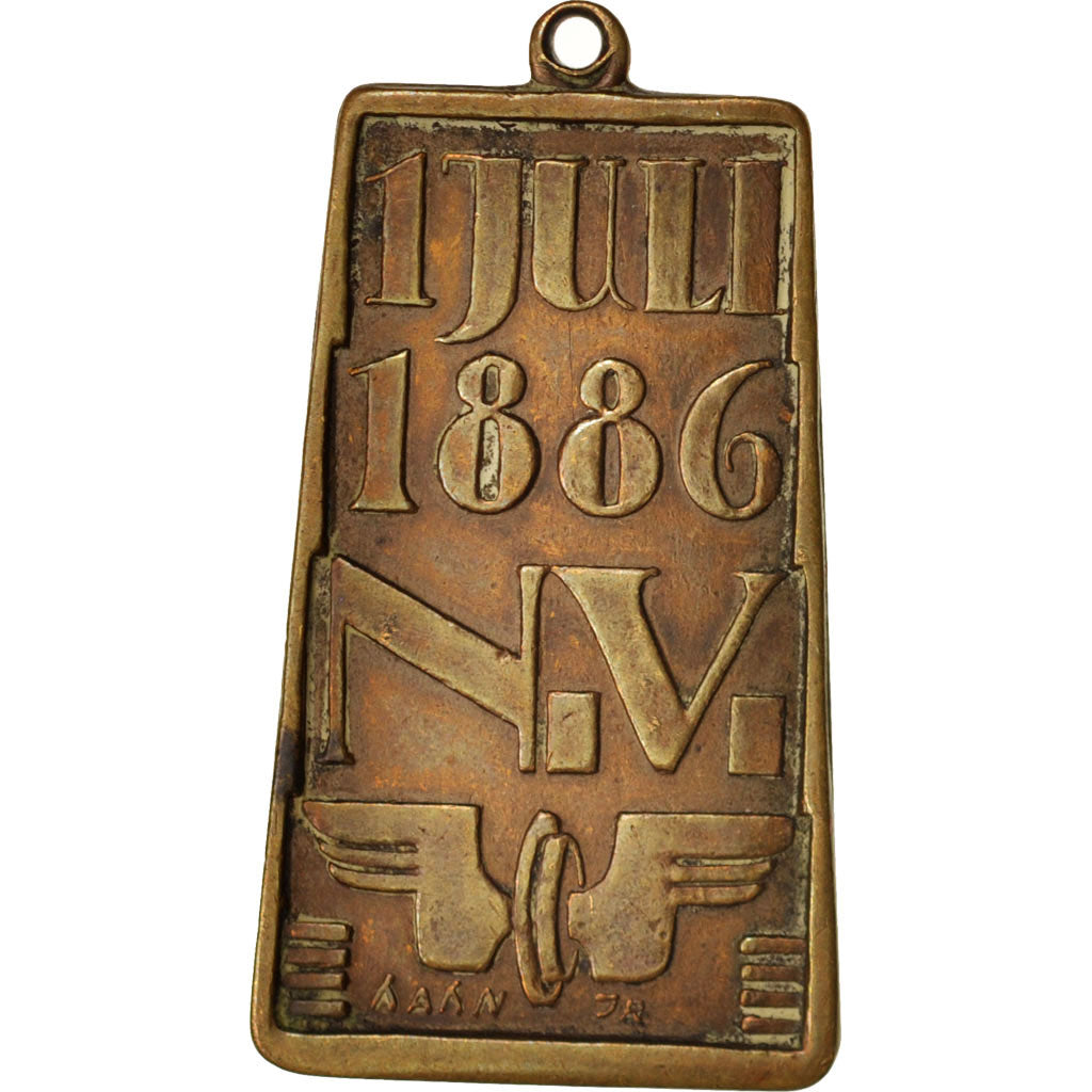 Belgium, Medal, Railway, AU(50-53), Bronze