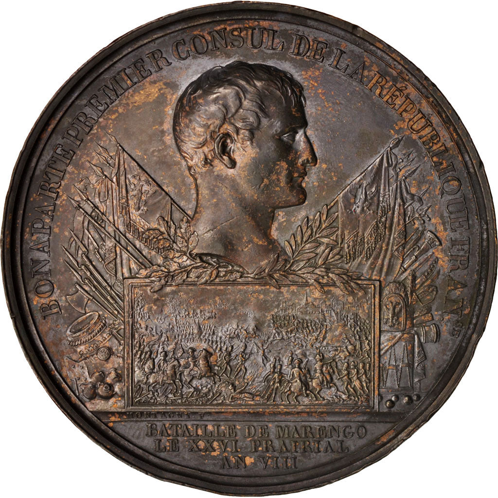 France, Medal, Passage du Saint-Bernard, First French Empire, History, 1800