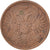 Moneda, Rusia, Alexander II, 2 Kopeks, 1851, Ekaterinbourg, MBC, Cobre, KM:150.1