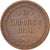 Moneda, Rusia, Alexander II, 2 Kopeks, 1851, Ekaterinbourg, MBC, Cobre, KM:150.1
