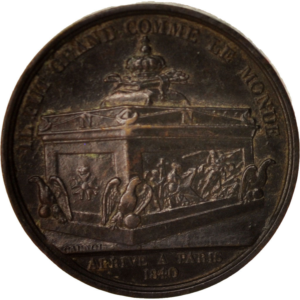 France, Medal, Translation des cendres, First French Empire, History, 1840