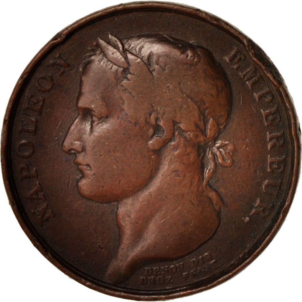 France, Medal, Napoléon Ier, Champs de Mars, History, TB, Cuivre