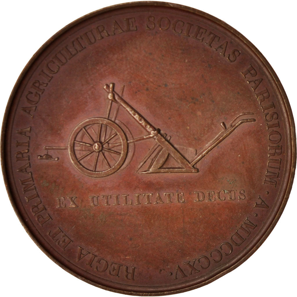 France, Medal, Louis XVIII, Business & industry, 1815, Jeuffroy, AU(50-53)
