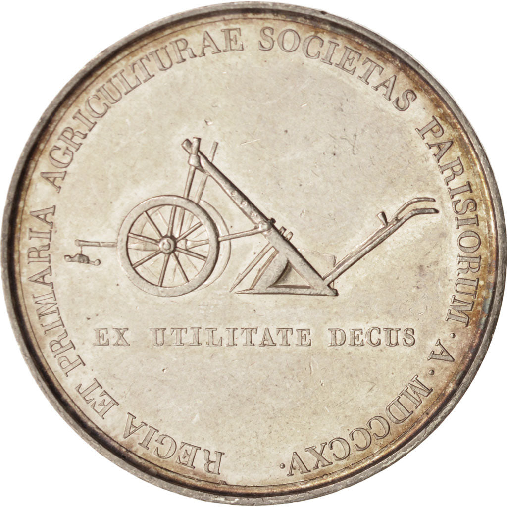 Francia, Medal, Louis XVIII, Business & industry, 1815, Jeuffroy, BB+, Argento