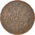 Moneta, Russia, 2 Kopeks, 1863, Ekaterinbourg, EF(40-45), Mosiądz, KM:127a