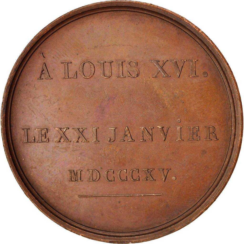 France, Medal, Louis XVIII, History, 1815, Gayrard, TTB+, Bronze