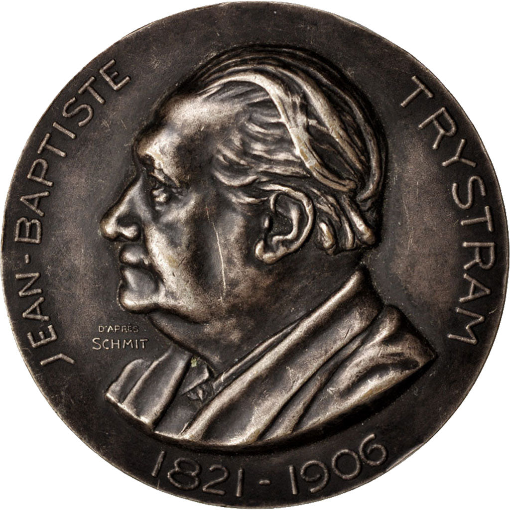 France, Medal, Jean-Baptiste Trystram, Politics, Society, War, 1906, Schmitt