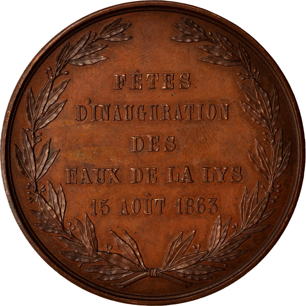 France, Medal, Villes de Roubaix et Tourcoing, Politics, Society, War, 1863