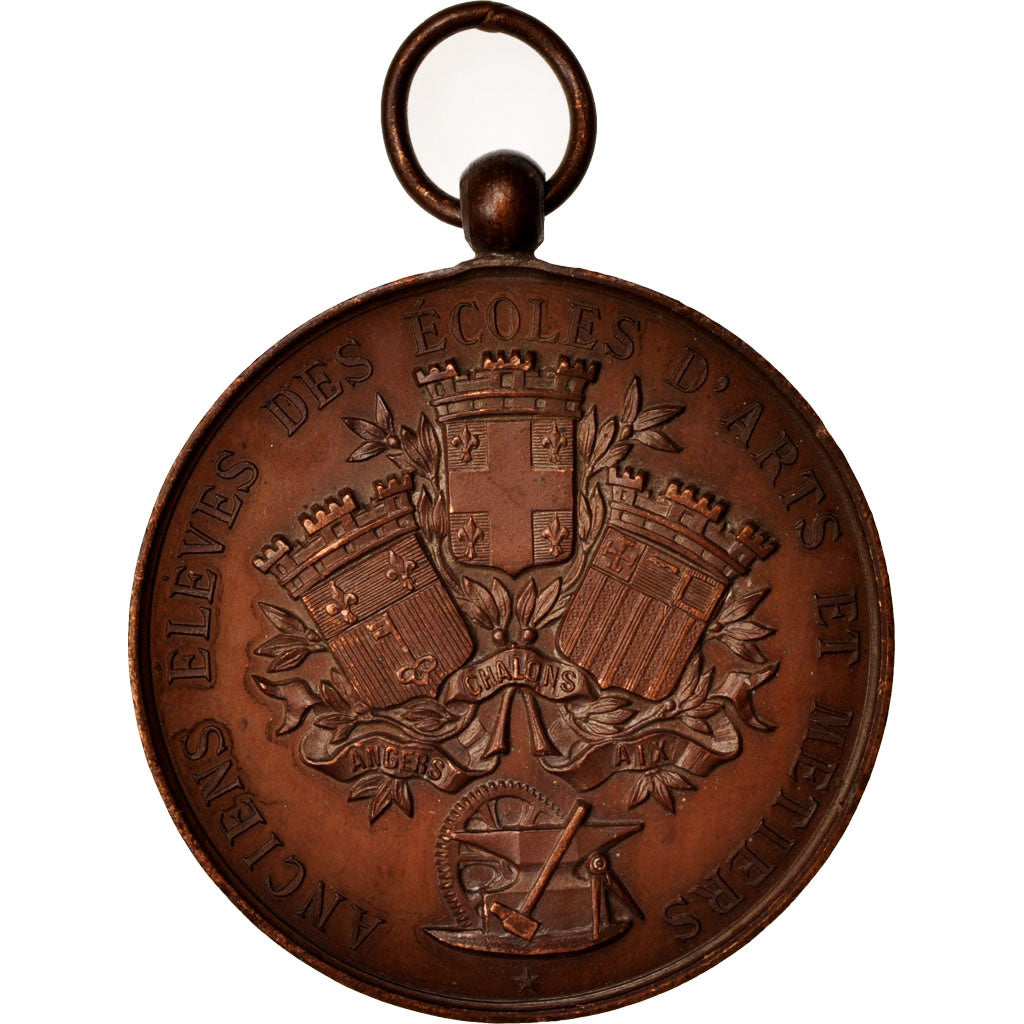 France, Medal, Société des anciens élèves des écoles d'Arts et métiers