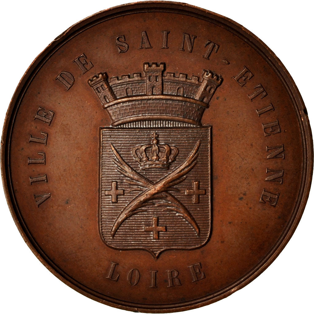 France, Medal, Ville de Saint-Étienne, Inauguration du barrage de