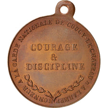 France, Medal, Garde Nationale de Coucy-Le-Château, Politics, Society, War