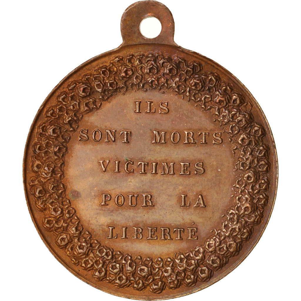 France, Medal, Garde Nationale de Coucy-Le-Château, Politics, Society, War