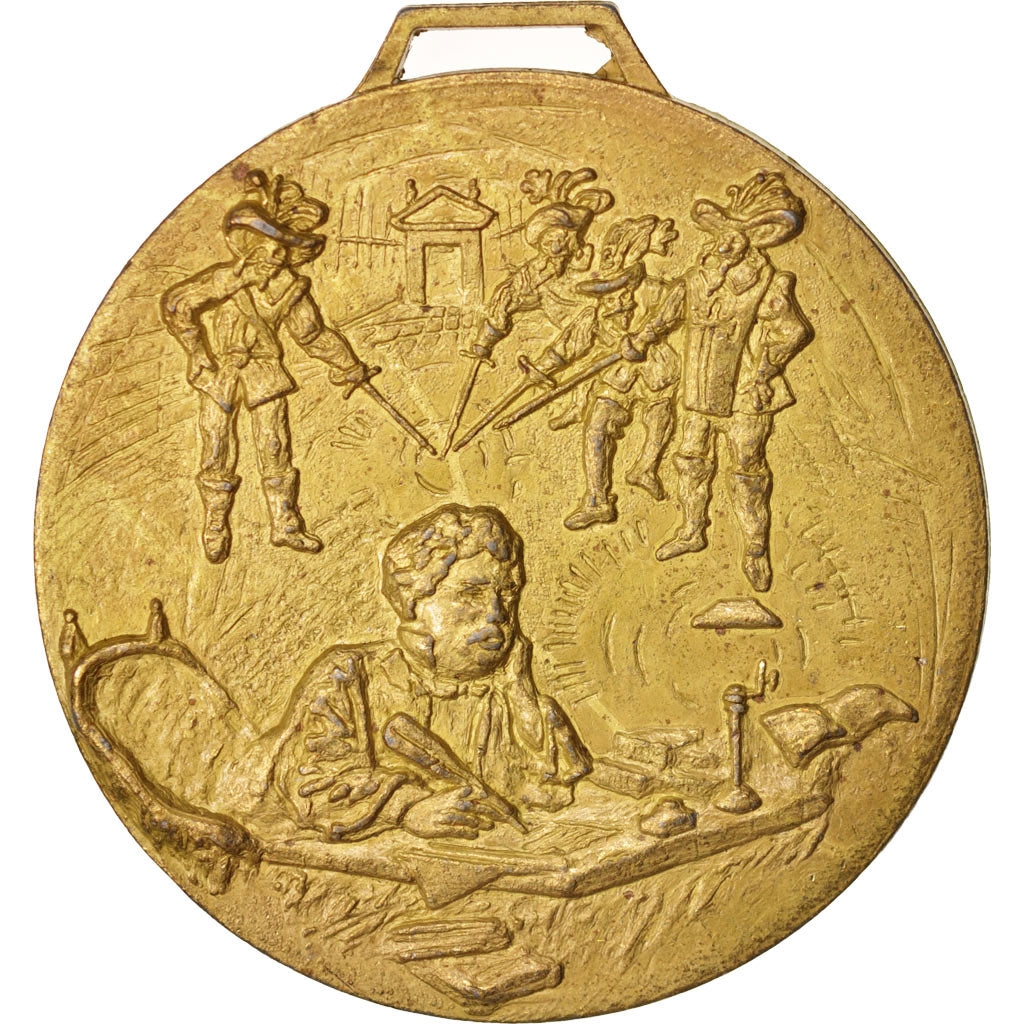 France, Medal, Alexandre Dumas, Les trois mousquetaires, Arts & Culture, 2002