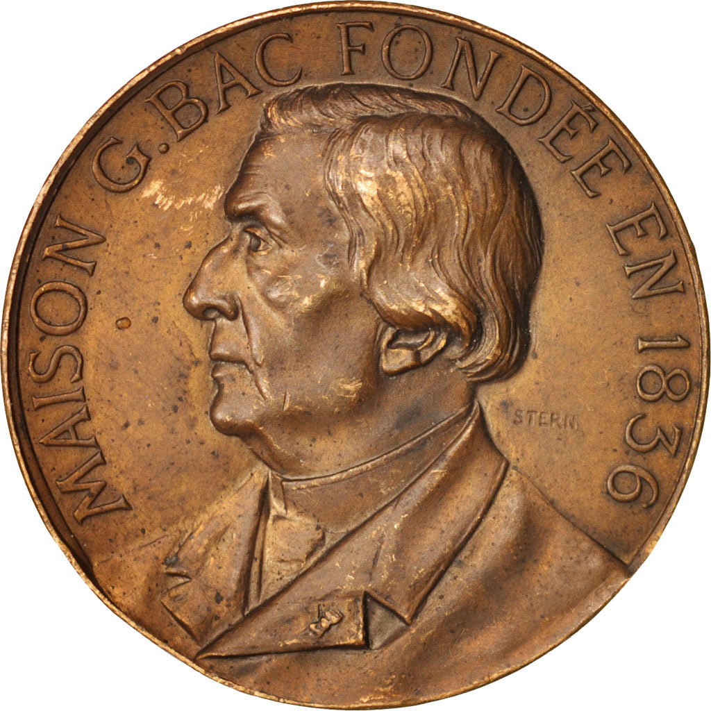 France, Medal, Maison G. Bac, Arts & Culture, EF(40-45), Copper
