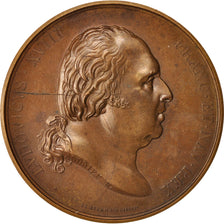 France, Medal, Louis XVIII, Alliance des couronnes, History, 1814, Andrieu
