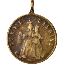 Spain, Medal, Carmine, Religions & beliefs, XIXth Century, VF(20-25), Brass