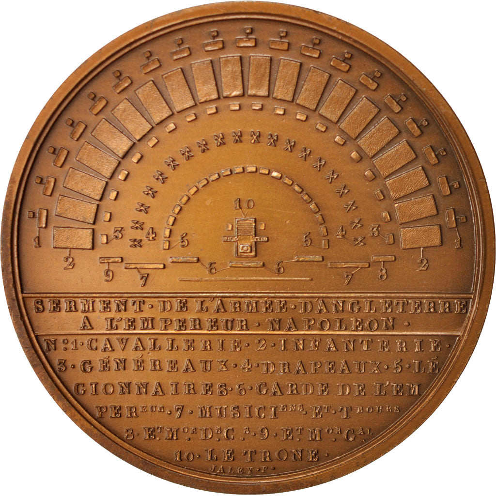 France, Medal, Napoléon Ier, Camps de Boulogne, History, 1978, Denon