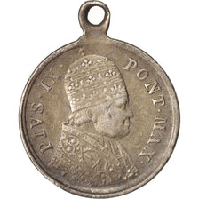 Vaticaan, Medal, Pie IX, Religions & beliefs, 1877, ZF+, Zilver