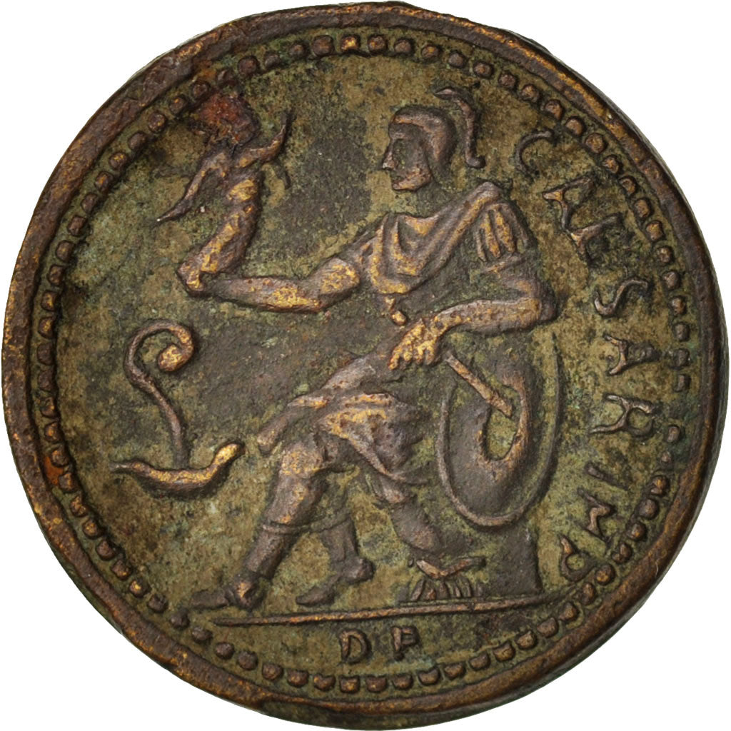 France, Medal, Caesar, History, XIX Century, AU(50-53), Bronze