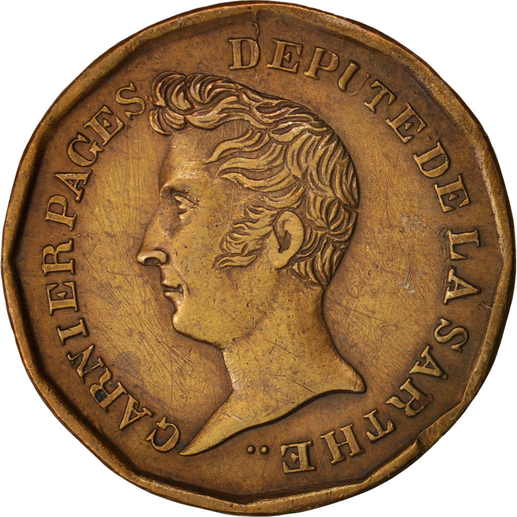 France, Token, Garnier Pages, Député de la Sarthe, Politics, Society, War