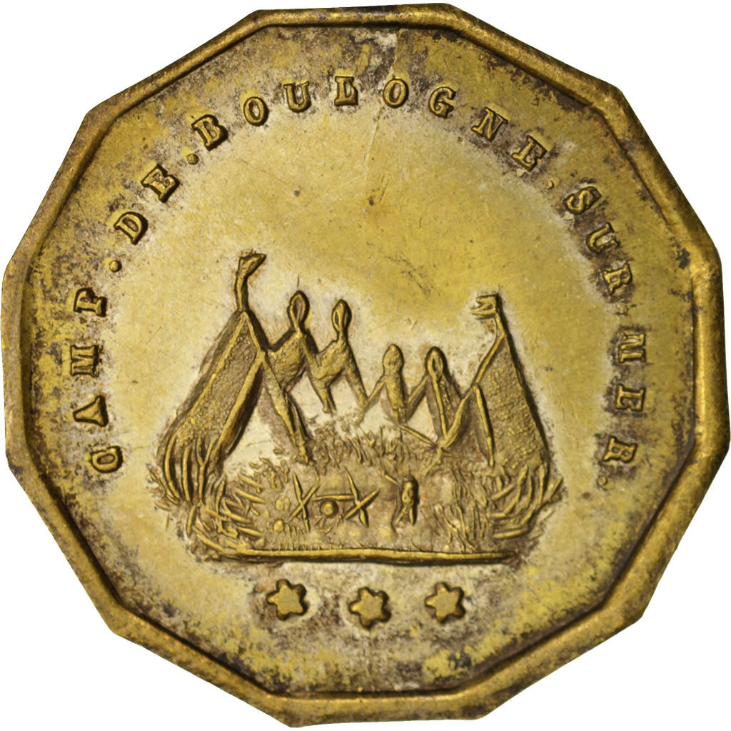 Francia, Token, Napoléon Ier, Camps de Boulogne, History, XIXth Century, SPL...