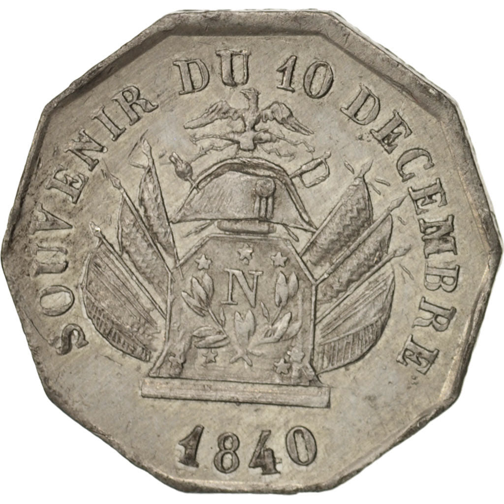 France, Token, Napoléon Ier, Transfert des cendres, 1840, AU(55-58), Tin