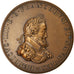 France, Médaille, Henri IV et Marie de Médicis, History, Refrappe, SPL, Bronze